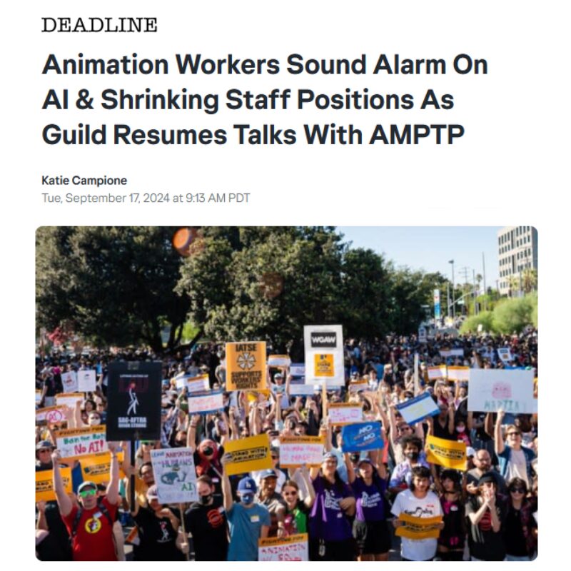 AI animation headline (DL)