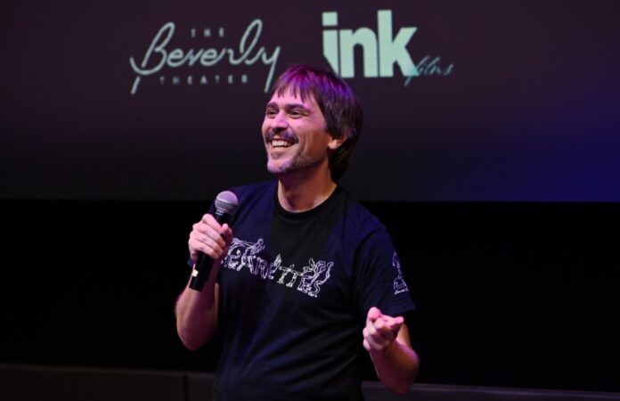 Don Hertzfeldt at the premiere of his 'Animation Mixtape' showcase at The Beverly Theater in Las Vegas. [ph: Denise Truscello / Getty, for Ink Films]