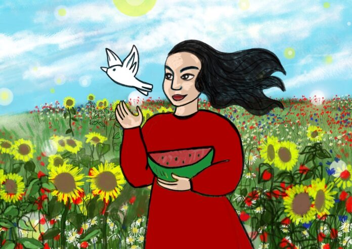 'Seeds of Freedom' by Maryna Sabadasz (U.K.)