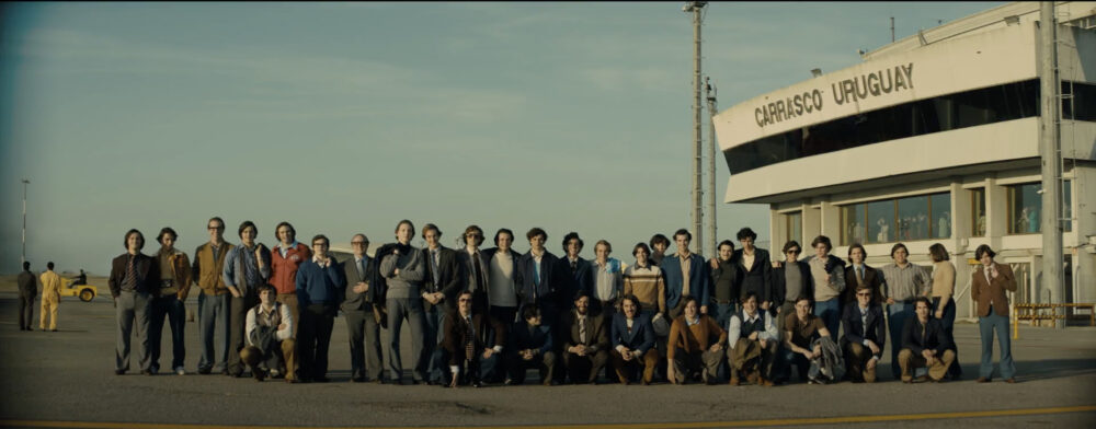 Society of the Snow greenscreen replacement