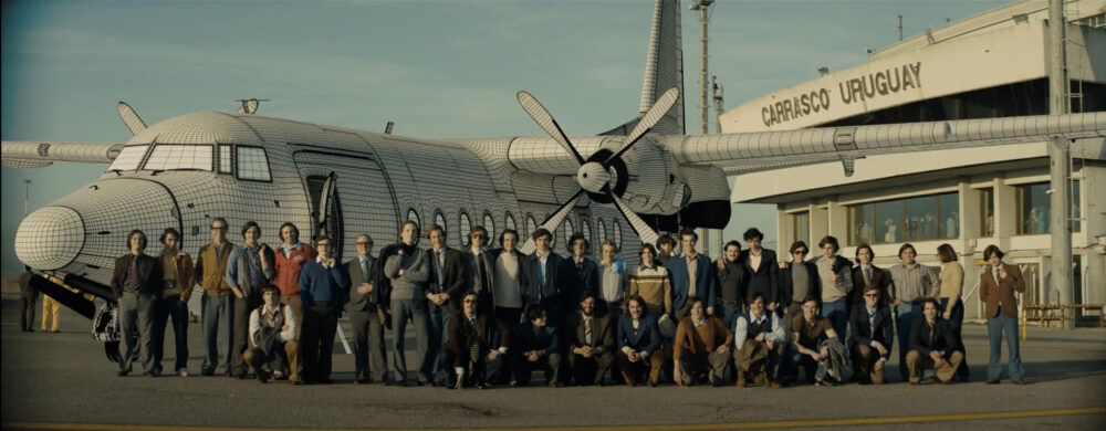 Society of the Snow plane previz